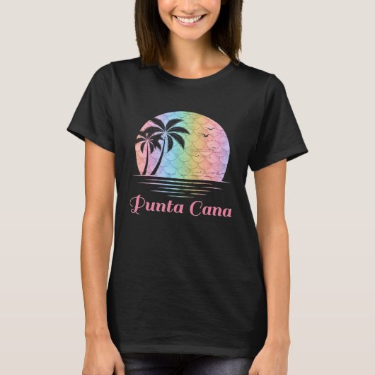 Punta Cana Mexico Vacation Beach Family Group T-Shirt (Vorderseite)