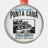 Punta Cana Ornament Aus Metall (Vorne)