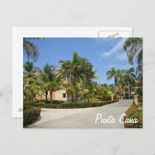 Punta Cana Post Card Postkarte (Vorne/Hinten)