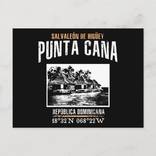 Punta Cana Postkarte (Vorderseite)