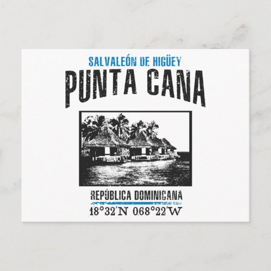 Punta Cana Postkarte (Vorderseite)