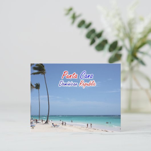 Punta Cana Postkarte (Stehend Vorderseite)