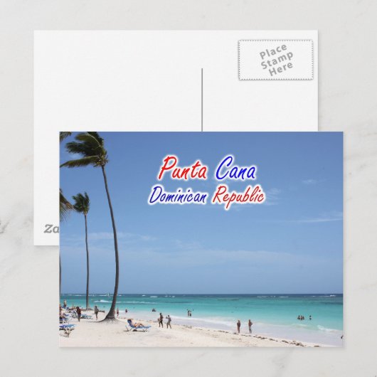 Punta Cana Postkarte (Vorne/Hinten)