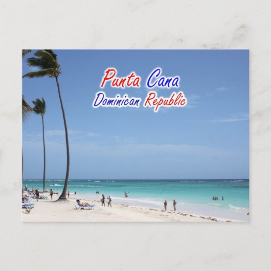 Punta Cana Postkarte (Vorderseite)