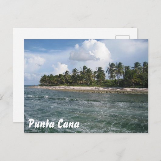 Punta Cana Postkarte (Vorne/Hinten)