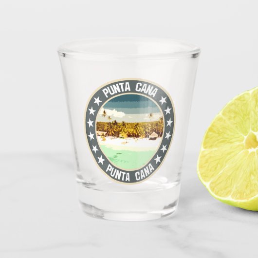 Punta Cana Schnapsglas (Vorderseite)