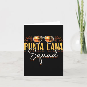 Punta Cana Squad Urlaubsreise Reise Dominikanisch Karte