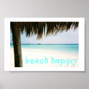 Punta Cana Strand-glückliches Plakat