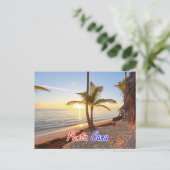PUNTA CANA SUNRISE AMANECER POSTCARD POSTKARTE (Stehend Vorderseite)