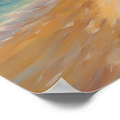 Punta Cana Travel Art Poster (Ecke)