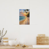 Punta Cana Travel Art Poster (Küche)