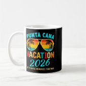 Punta Cana Trip 2026 Beach Vacation Summer Hollida Kaffeetasse (Links)