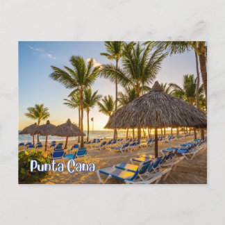 Punta Cana Tropical Beach Resort Sunrise View Postkarte