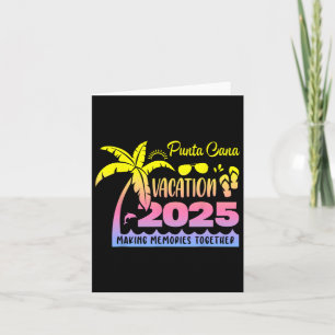 Punta Cana Vacation 2025 Erinnerungen zusammenbaue Karte