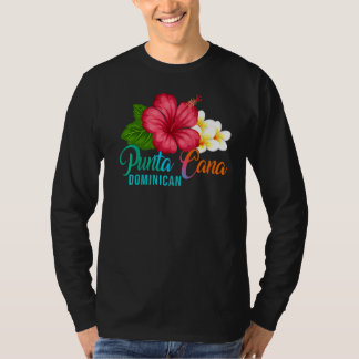 Punta Cana Vacation Dominikanischer tropischer Hib T-Shirt