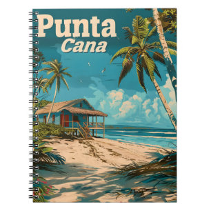 Punta Cana Vintage Notizblock