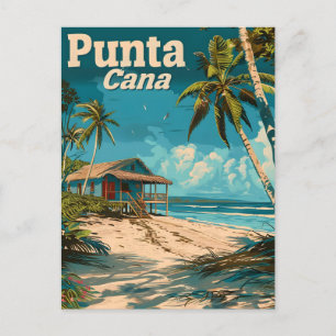 Punta Cana Vintage Postkarte