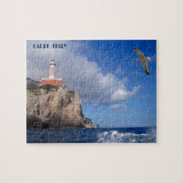 Punta Carena Leuchtturm, Insel Capri Puzzle