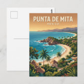 Punta de Mita Mexiko Postkarte (Vorne/Hinten)