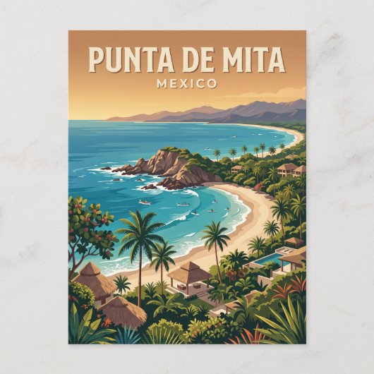 Punta de Mita Mexiko Postkarte (Vorderseite)