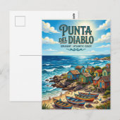 Punta del Diablo Postkarte (Vorne/Hinten)