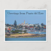 punta del este Grüße Postkarte (Vorderseite)