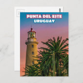Punta del Este Poster Print Postkarte (Vorne/Hinten)