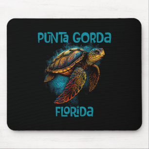 Punta Gorda Florida Fl Retro Vintage Strand Meeres Mousepad