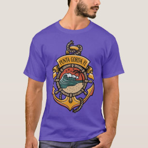 Punta Gorda Florida Westküste Strände Booten Fis T-Shirt