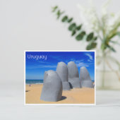 punta hand punta postkarte (Stehend Vorderseite)