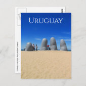 punta hand uruguay postkarte (Vorne/Hinten)
