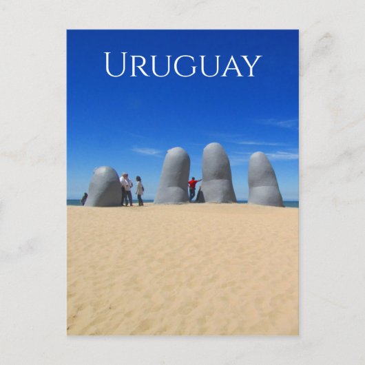 punta hand uruguay postkarte (Vorderseite)