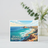 Punta Hermosa Peru Postkarte (Stehend Vorderseite)