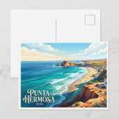 Punta Hermosa Peru Postkarte (Vorne/Hinten)