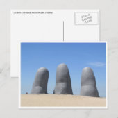 punta la mano postkarte (Vorne/Hinten)