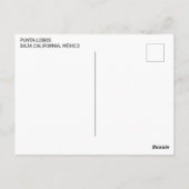 Punta Lobos, Baja California, Mexiko Postkarte (Rückseite)