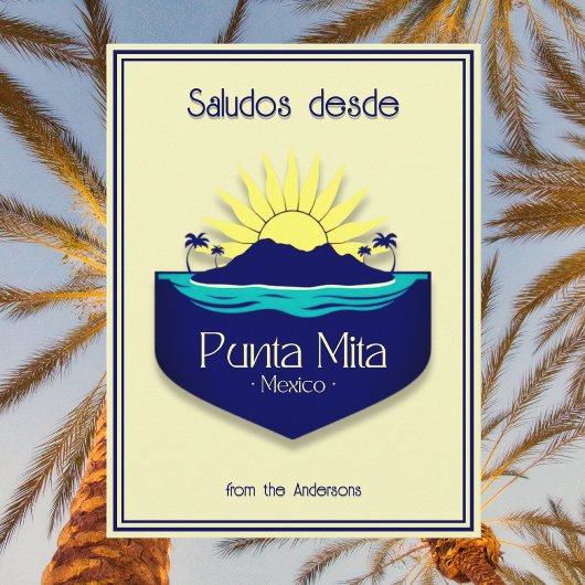 Punta Mita Mexiko Urlaub Postkarte