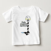 Punta Moscarter Lighthouse Baby T-shirt (Vorderseite)