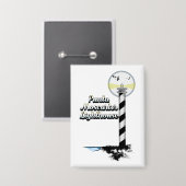 Punta Moscarter Lighthouse Button (Vorderseite/Rückseite)