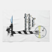 Punta Moscarter Lighthouse Geschirrtuch (Horizontal)