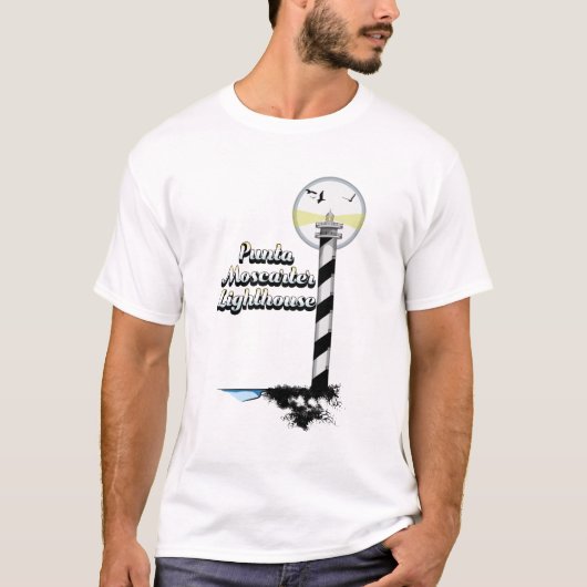 Punta Moscarter Lighthouse T-Shirt (Vorderseite)