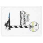 Punta Moscarter Lighthouse Tischdecke (Vorderseite (Horizontal))