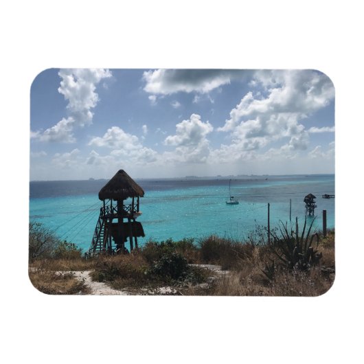 Punta Sur, Isla Mujeres, Mexiko Foto Magnet (Horizontal)