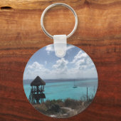 Punta Sur, Isla Mujeres, Mexiko-Schlüsselanhänger Schlüsselanhänger (Vorderseite)