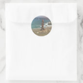 Punta Sur Skulptur, Mexiko Sticker (Tasche)