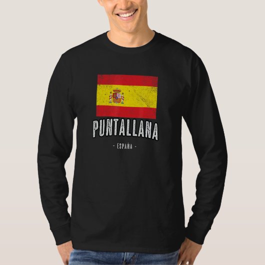 Puntallana Spanien ES Flag City - Bandera Ropa - T-Shirt (Vorderseite)