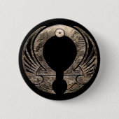 Punto Omega - Logo-Knopf Button (Vorderseite)