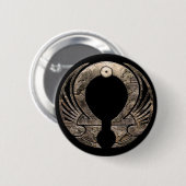 Punto Omega - Logo-Knopf Button (Vorne & Hinten)