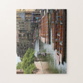 Punts in Cambridge, England Puzzle (Vertikal)