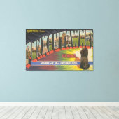 Punxsutawney, Pennsylvania (Groundhog) Leinwanddruck (Insitu (Holzboden))